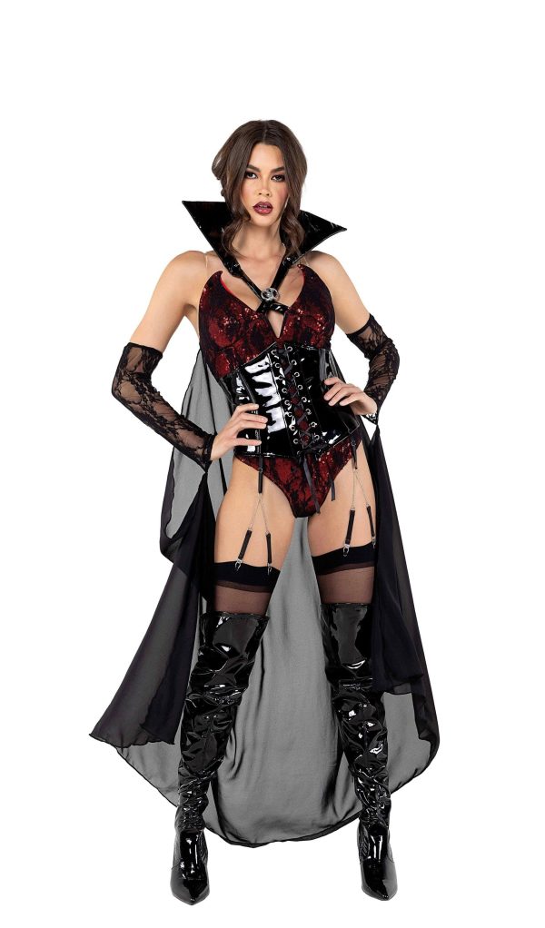 2pc Playboy Vampire  Halloween Cosplay Costume For Sale