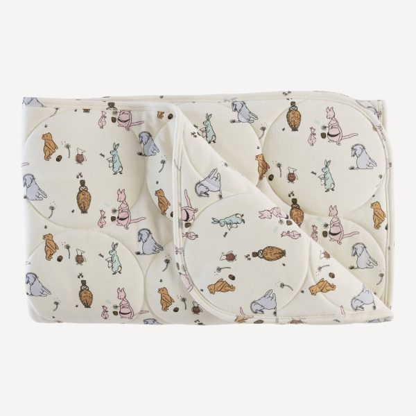 classic circle quilt | pooh & friends | organic cotton interlock For Cheap - Image 3