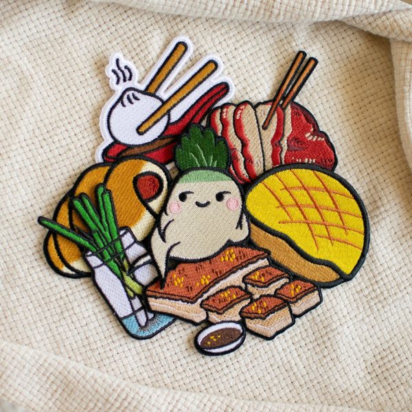 1 Random Embroidered Patch For Cheap